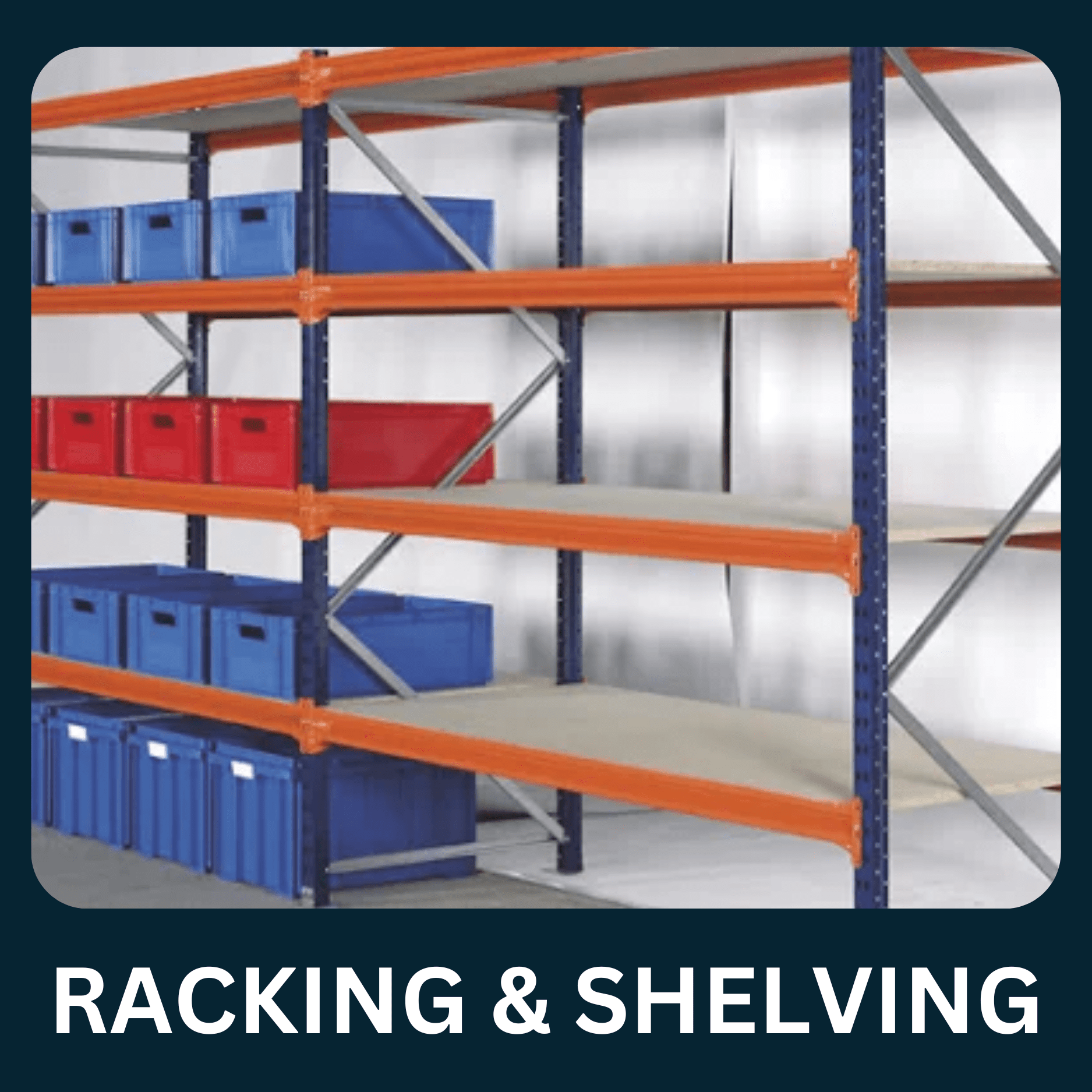 Warehouse racking and shelving system in UAE